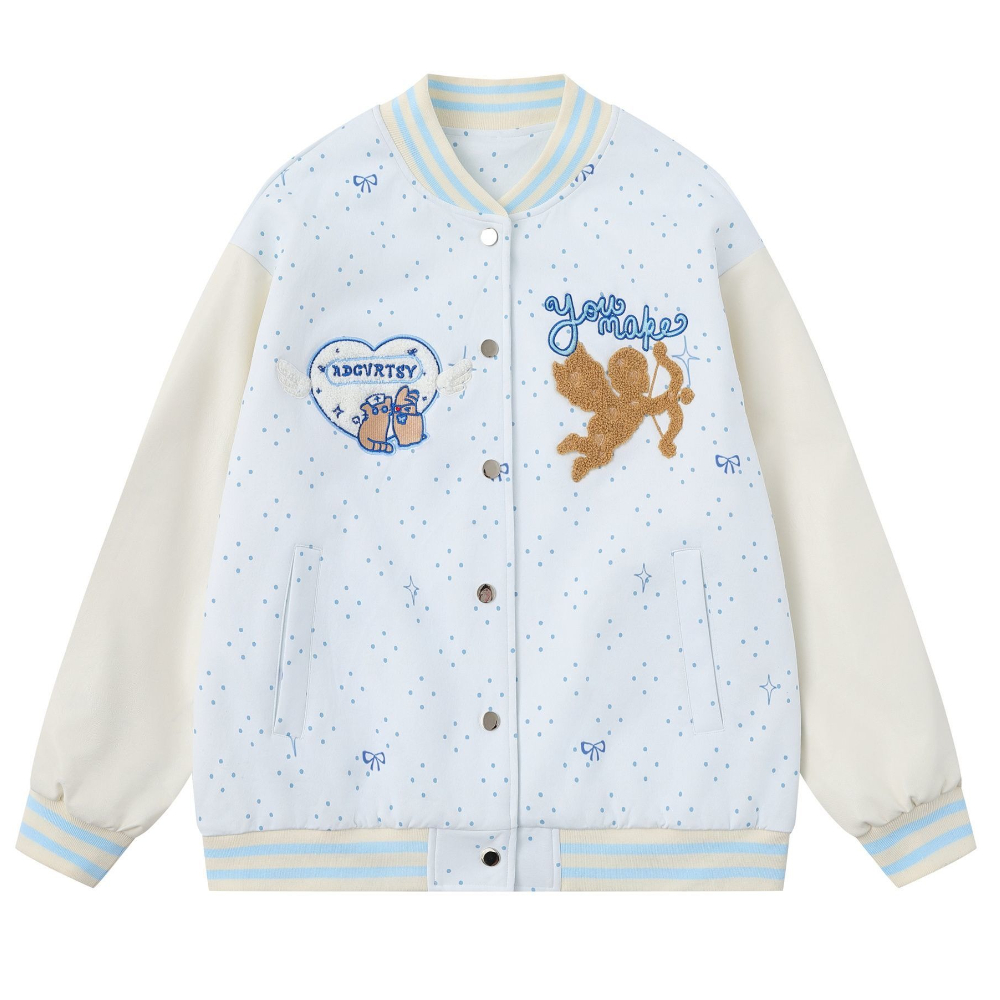 Embroidery Patch - Chaquetas Bomber con bordado de dibujos