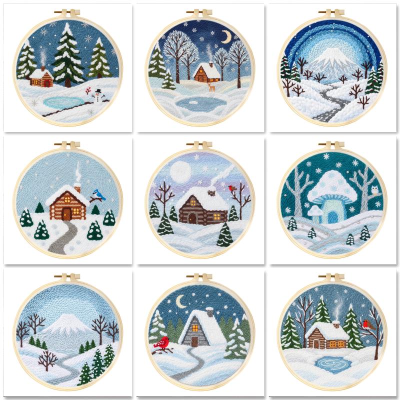 Embroidery Kit Starter - GATYZTORY Kits de Iniciación de Bordado
