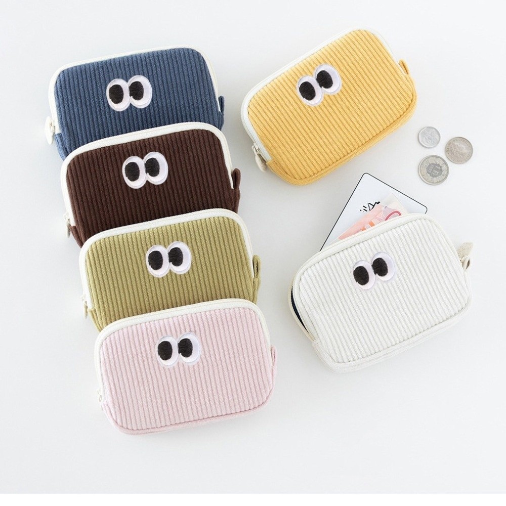 Embroidery Wallet - Monedero Portátil Bordado de Pana con