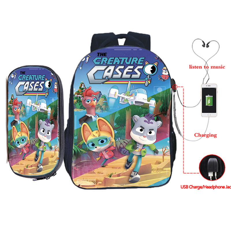 Embroidery Backpack Kit - 2 piezas de mochila escolar 3D