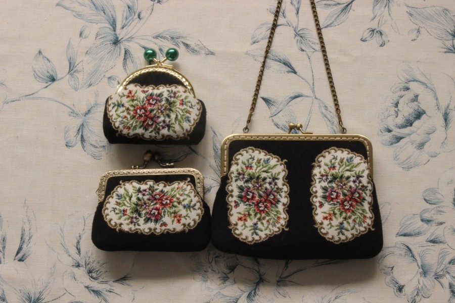 Lost In Vinatge-tapiz tejido d - Embroidery Wallet reseña y precio