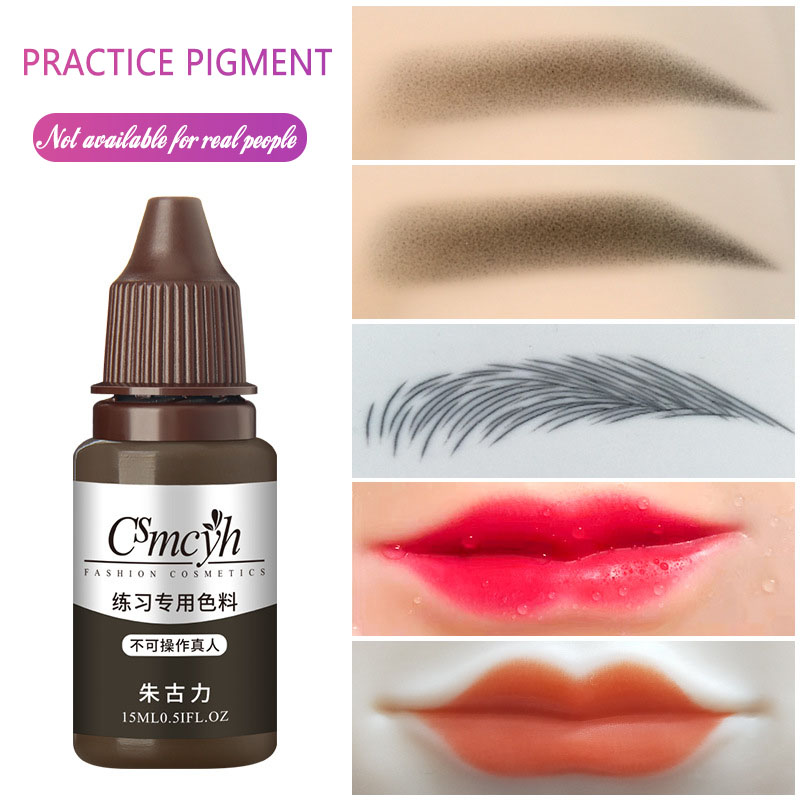 Tinta de tatuaje para maquilla - Embroidery Lips reseña y precio