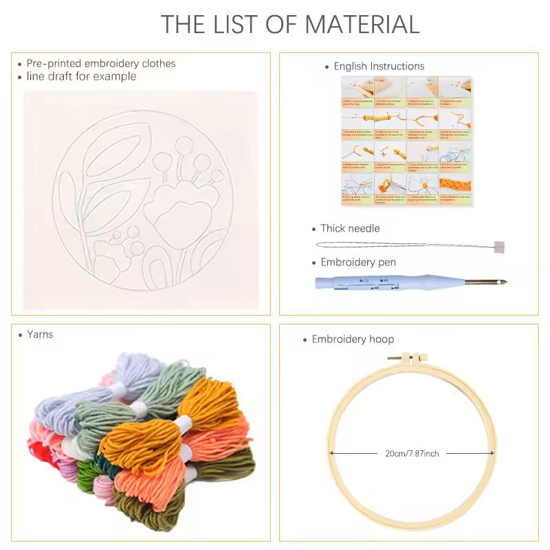 GATYZTORY Kits de Iniciación d - Embroidery Kit Starter reseña y precio