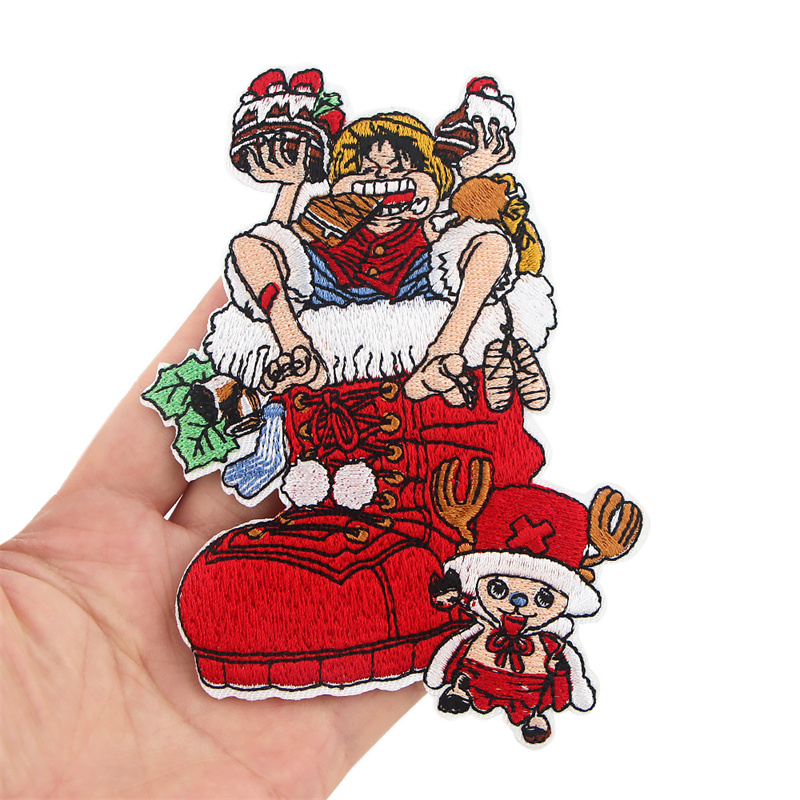 Parches bordados de anime japo - Embroidery Patch reseña y precio