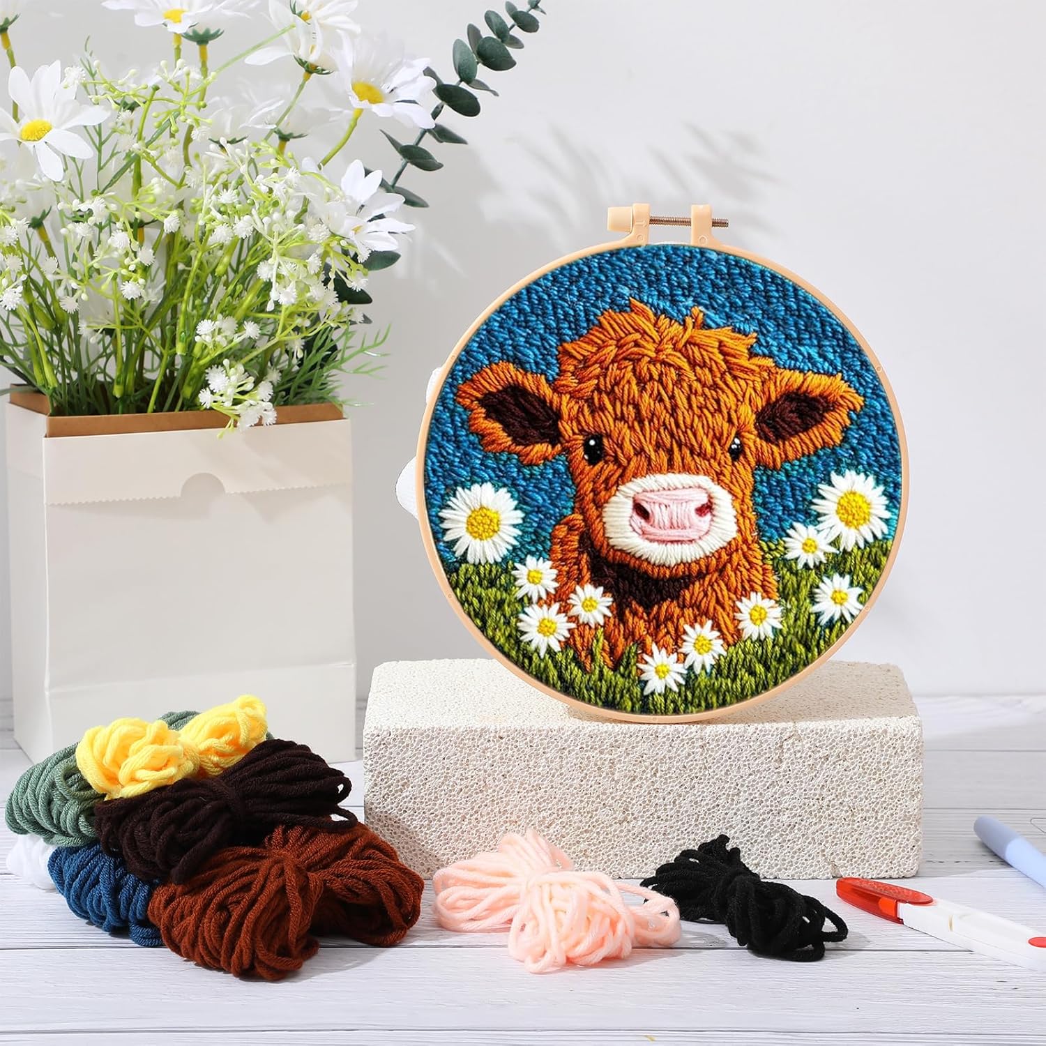 CHENISTORY-Kit de agujas de pu - Embroidery Converter reseña y precio