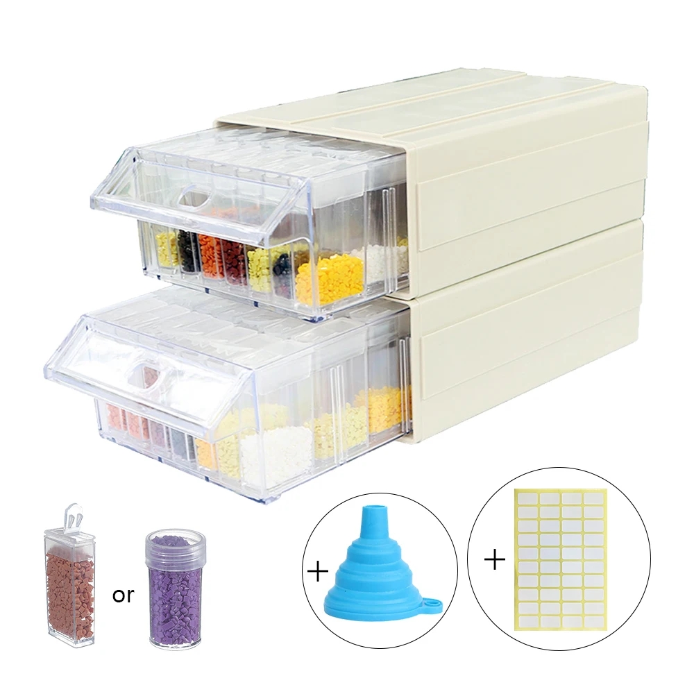 Caja de Almacenamiento de Plás - Embroidery Details reseña y precio