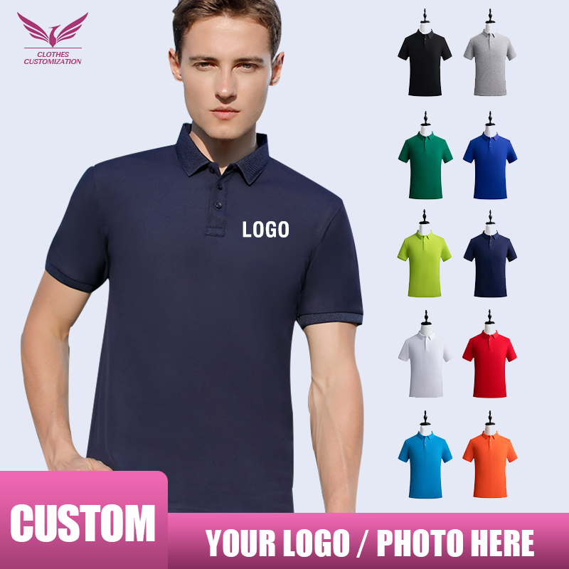 Camiseta Polo Personalizable c - Embroidery Men Shirt reseña y precio
