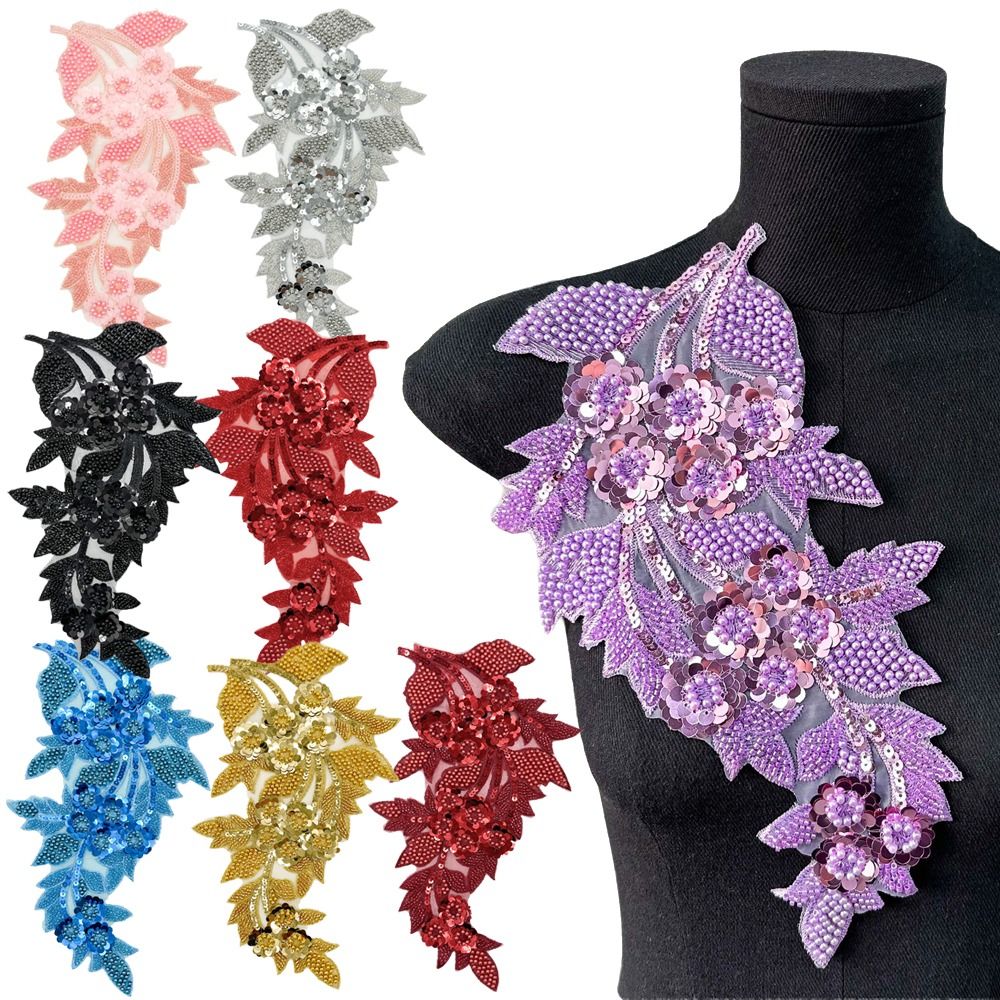 Parches de Flores 3D con Lente - Embroidery Patch reseña y precio