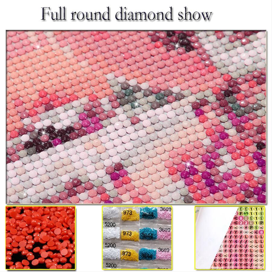 Pintura de diamante artesanal, - Embroidery Lips reseña y precio