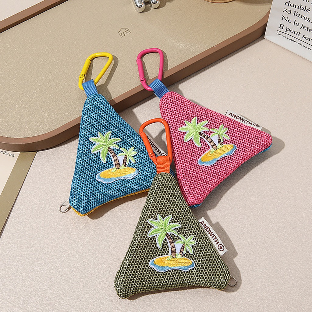 Monedero triangular transpirab - Embroidery Wallet reseña y precio