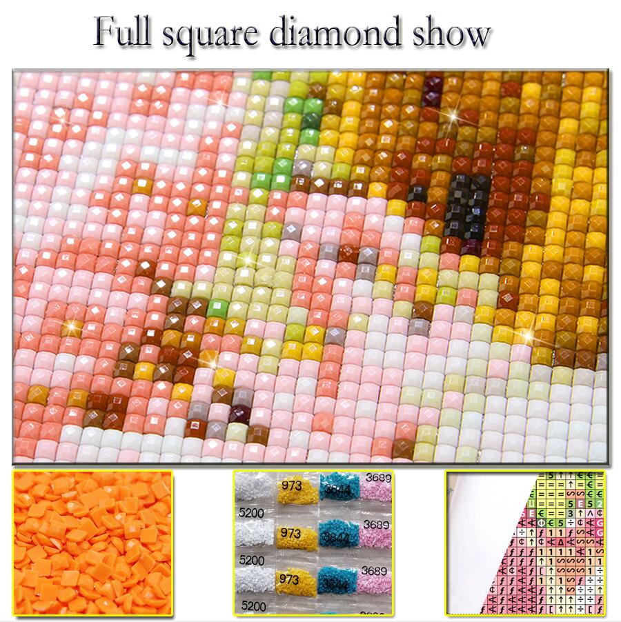 Imagen de mosaico de diamantes - Embroidery Lips reseña y precio