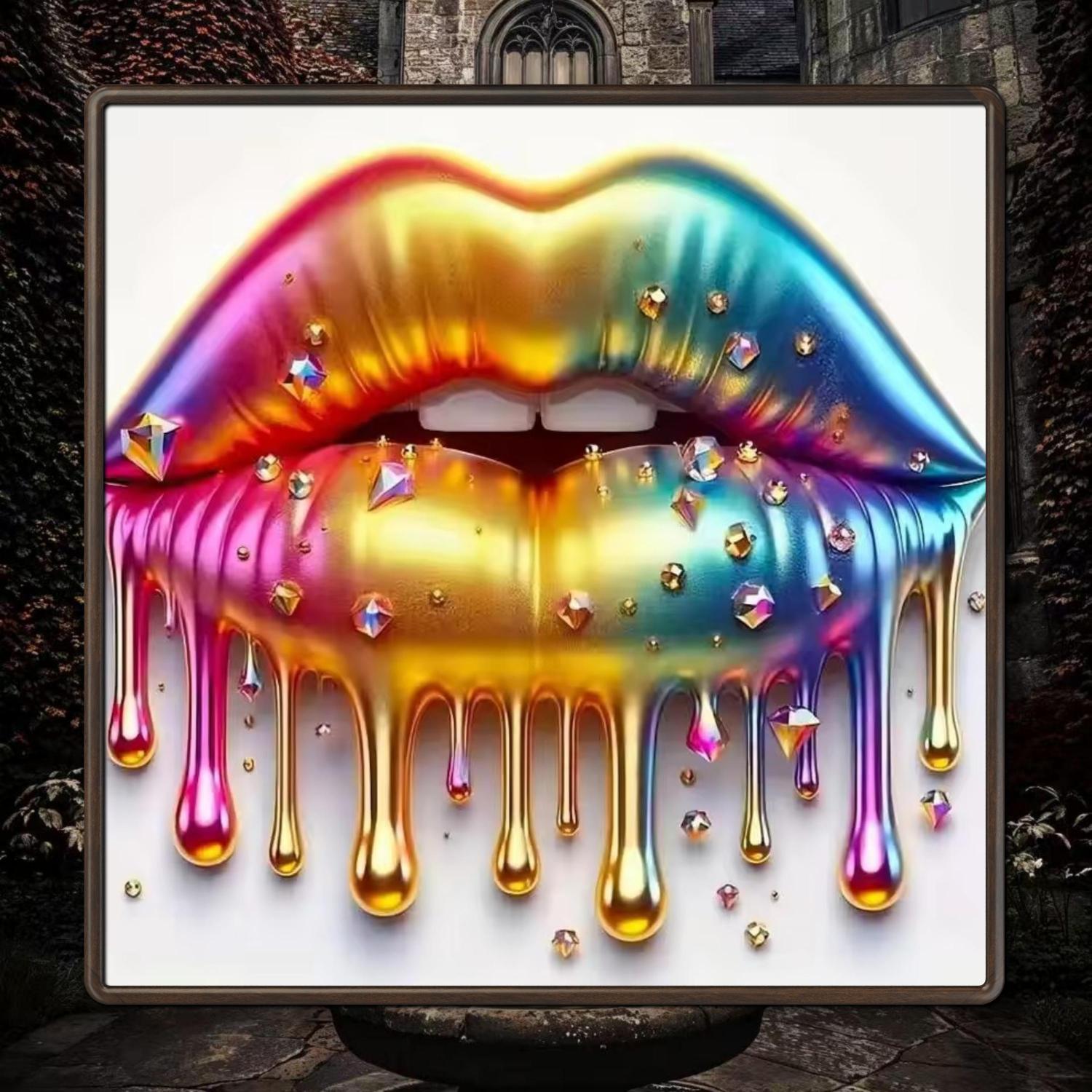 EverShine Pintura de Diamantes - Embroidery Lips reseña y precio