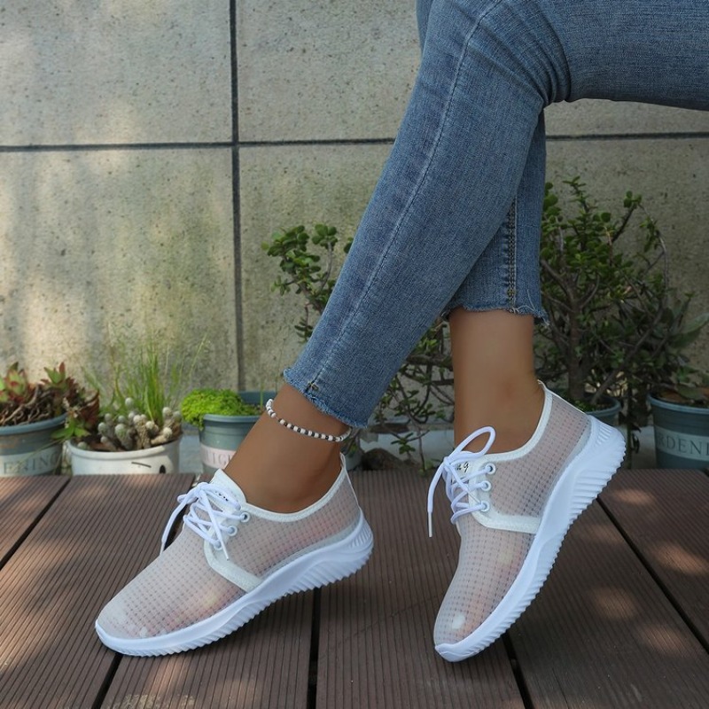 Zapatillas Deportivas para Muj - Embroidery Cotton reseña y precio