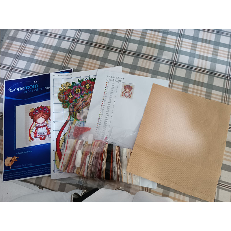 Kit de punto de cruz, juego de - Embroidery Backpack Kit reseña y precio