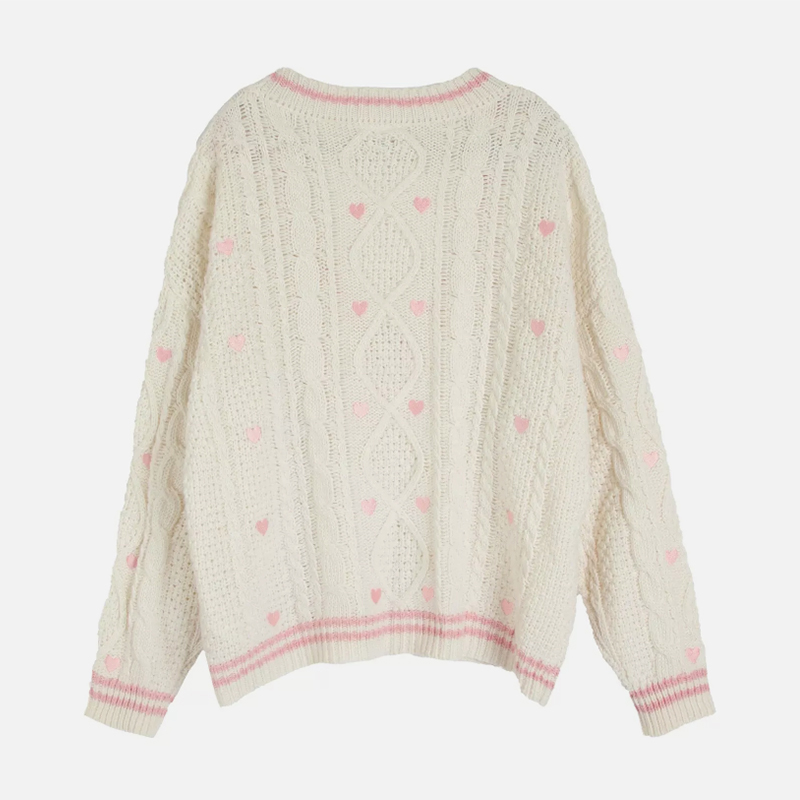 Cárdigan Lover con Bordado de  - Embroidery Patch reseña y precio