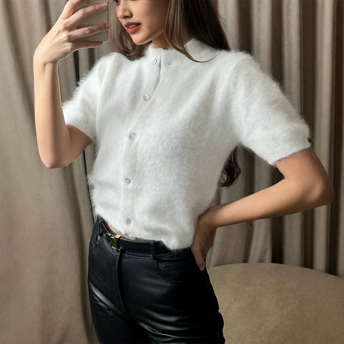 Cárdigan Elegante para Mujer,  - Embroidery Cardigan reseña y precio
